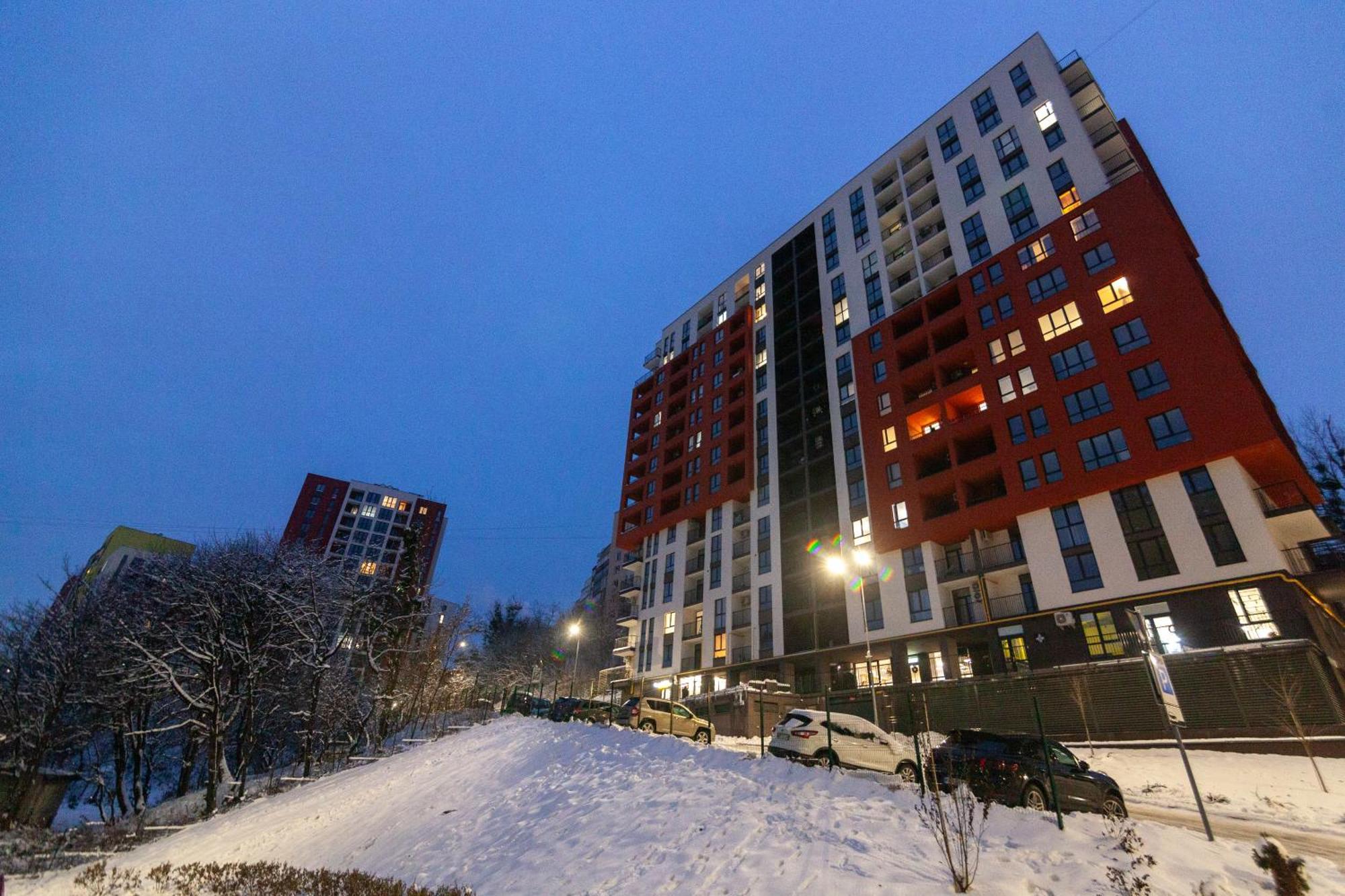 Apartment Shevchenko St.,New Building Lviv Extérieur photo