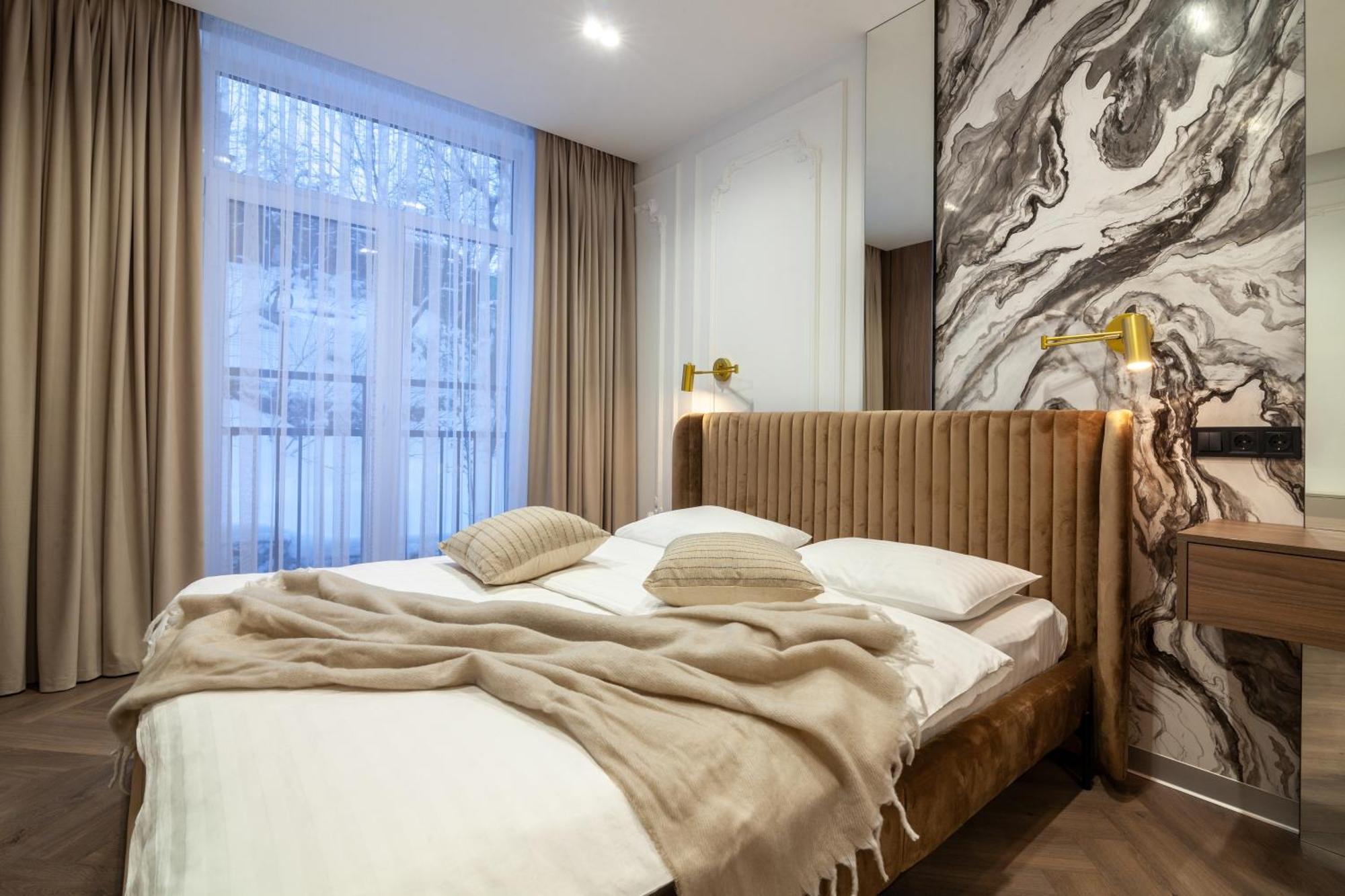 Apartment Shevchenko St.,New Building Lviv Extérieur photo