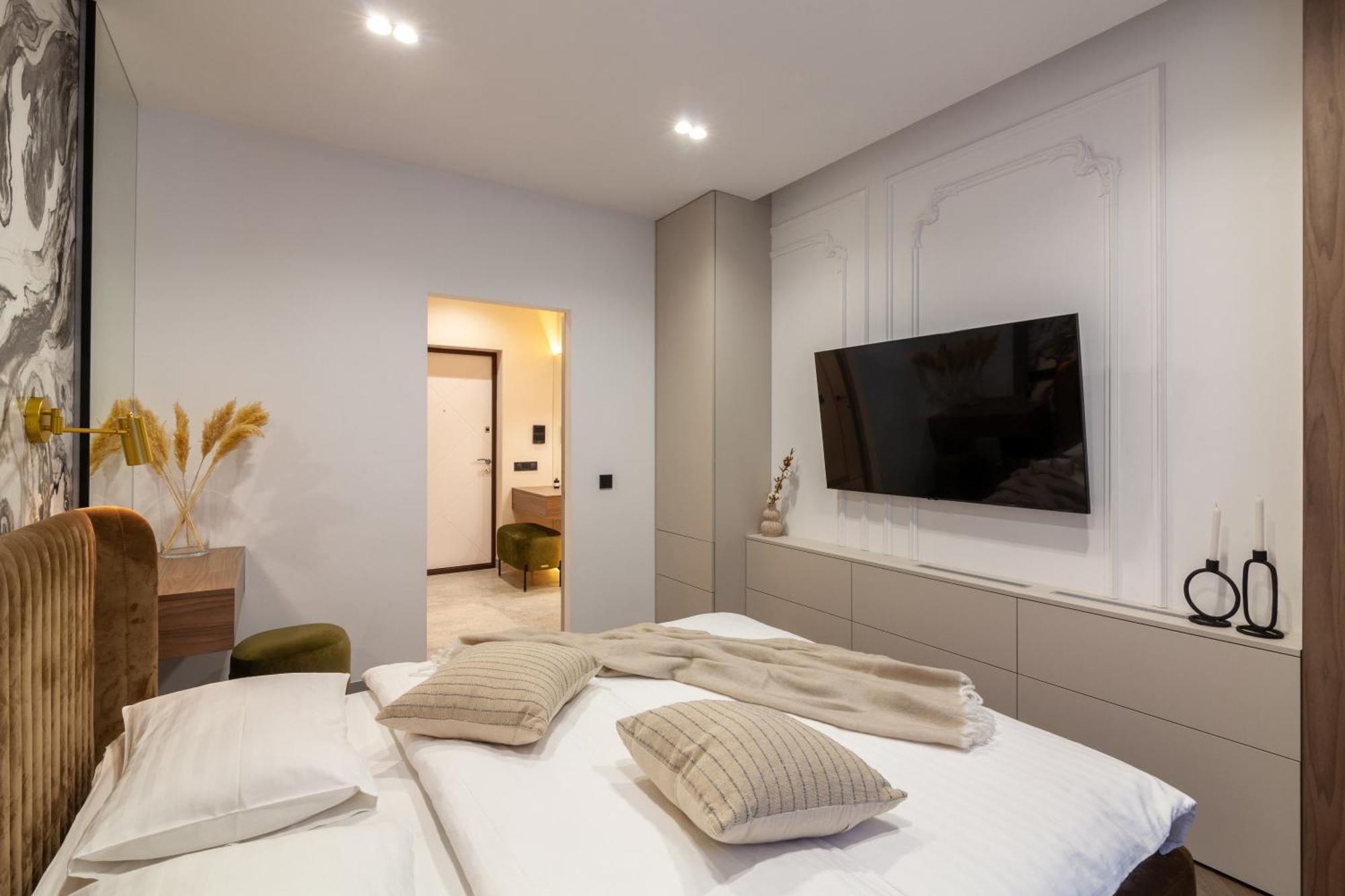Apartment Shevchenko St.,New Building Lviv Extérieur photo